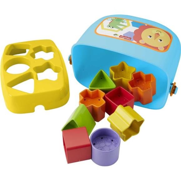 Fisher-Price Baby’s Blocks Shape Toy with Storage Bucket, 12 Pcs, Learning toys - Picture 4 of 6